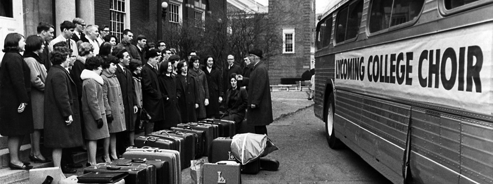 1966 choir at fine arts building