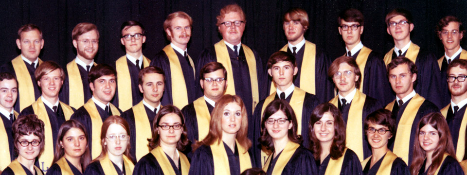 1971 choir in color
