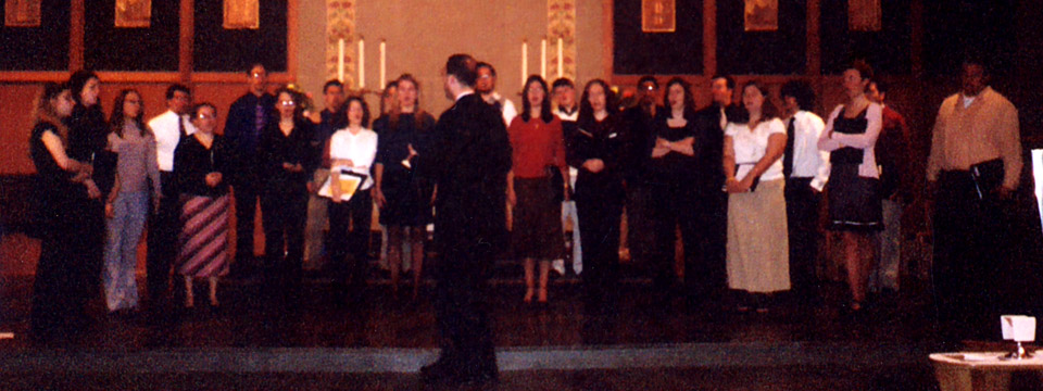 chamber choir concert 2005