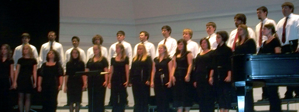 chamber choir concert 2009