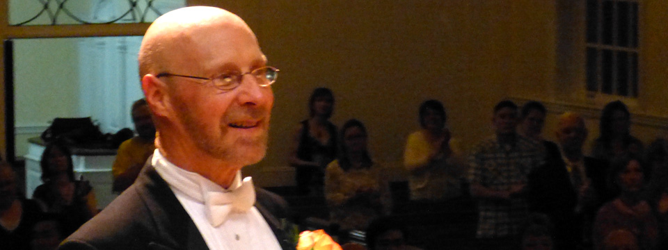 Fred at final concert