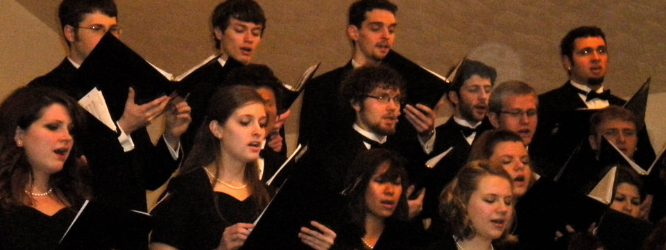 tour choir in Quakertown in 2012