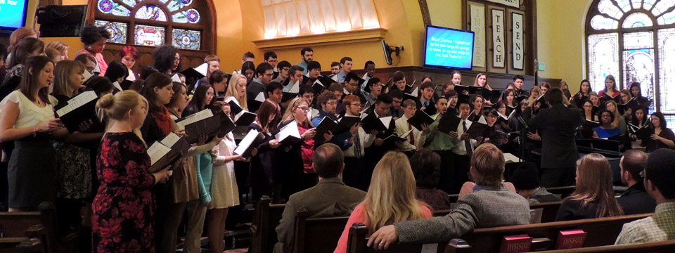 2014 choir at 1st Church