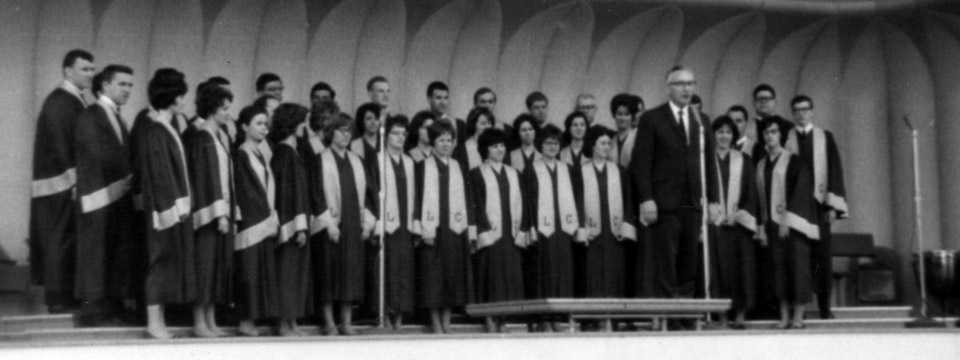 1965 choir at the World's Fair